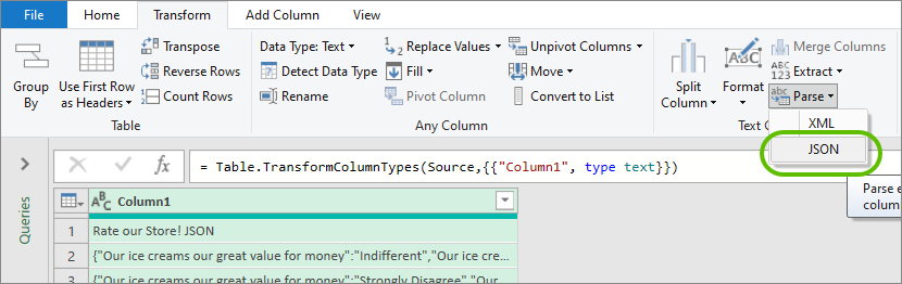radio matrix parse json data.png