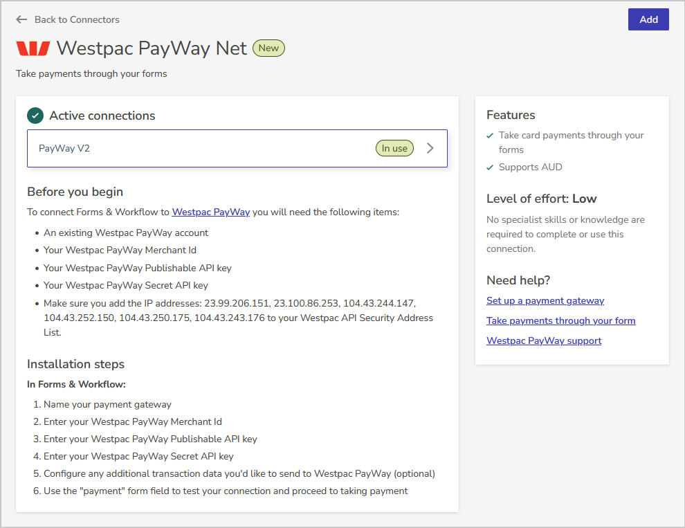 see integrations in use