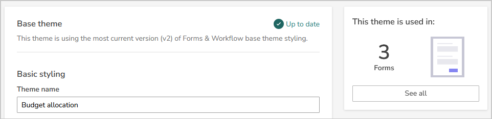 see all forms using this theme